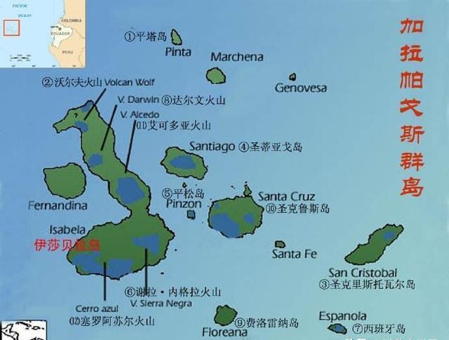 科伦岛地图图片