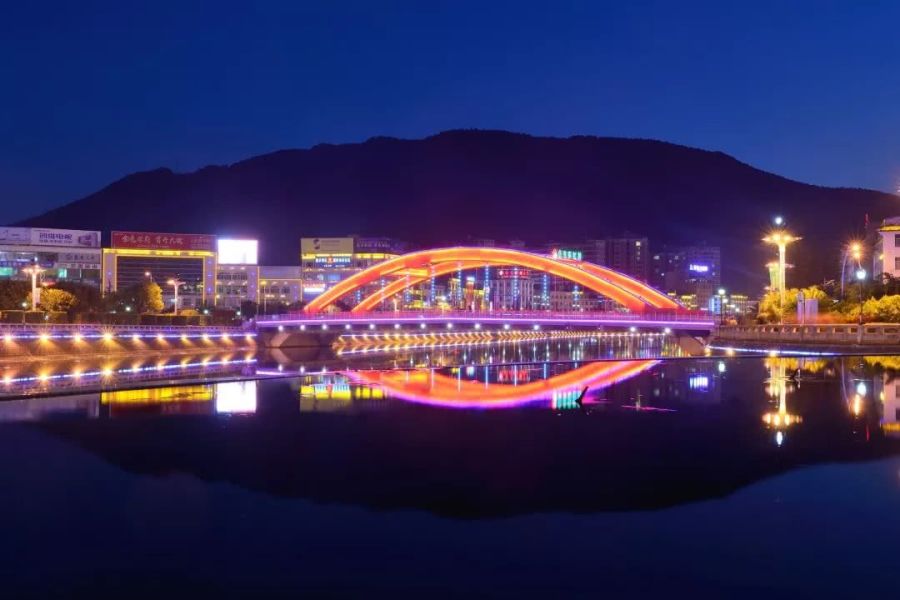 山清水秀的会东小城|彩虹桥|小城|鱼河_新浪新闻