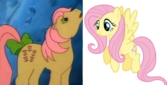 第一代《小马宝莉》曝光,初版的小马们都好肥啊