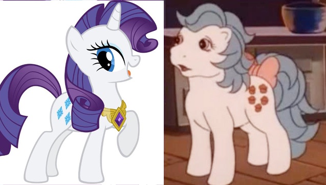 第一代《小马宝莉》曝光,初版的小马们都好肥啊