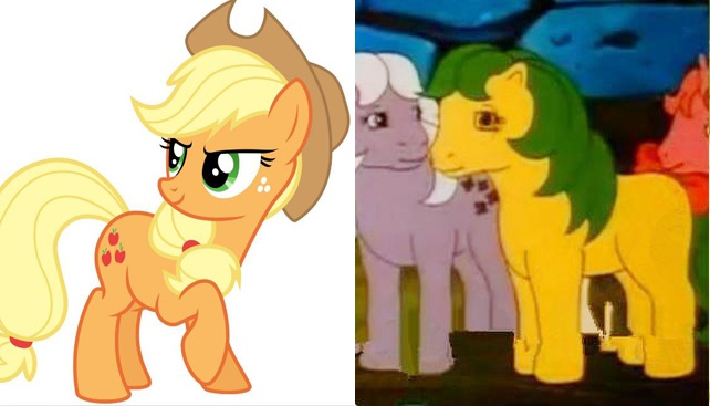 第一代《小马宝莉》曝光,初版的小马们都好肥啊