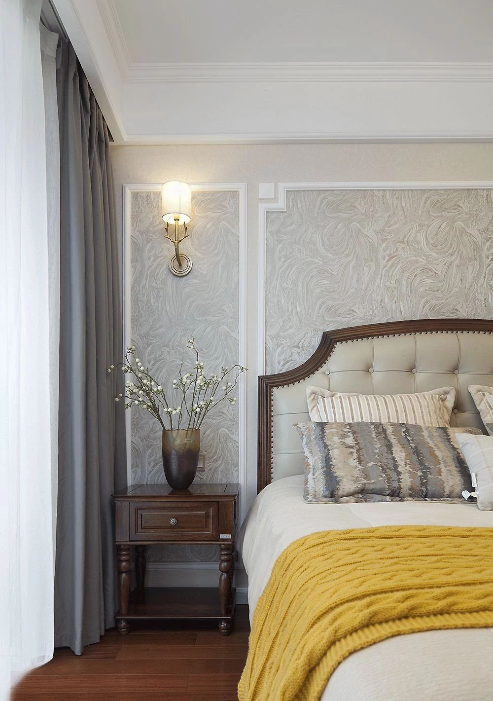 126㎡温馨美式风格装修,优雅与舒适的品味之家