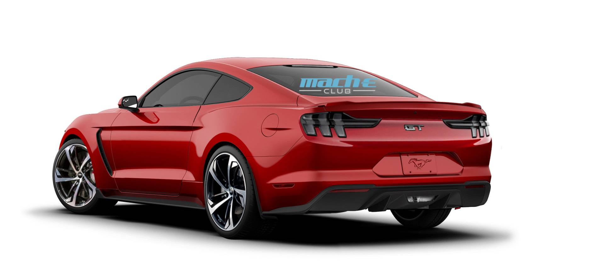 福特mustang mach-e coupe假想图发布