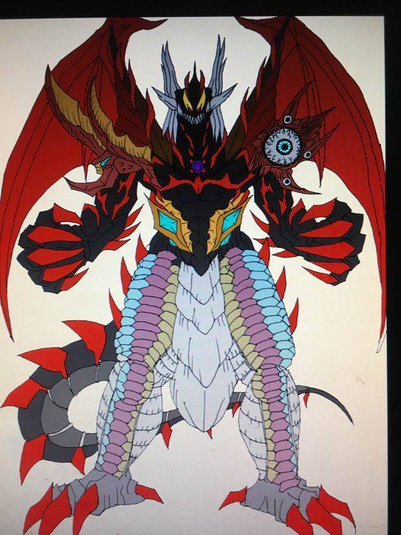 五重王加佐格魔龙形态的贝利亚合成兽奥特曼要颤抖了