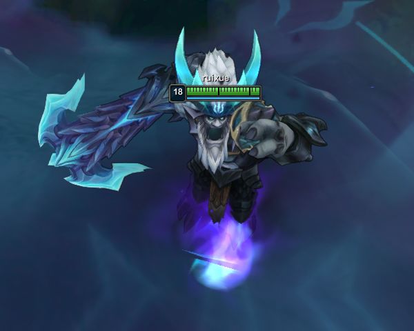 屠龙勇士巨魔皮肤:用远古巨龙头当柱子,w和e成绝配,大招爱了