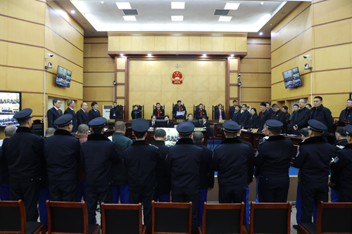 胶州法院集中宣判黑恶势力犯罪案件10起38人