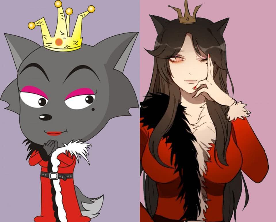 红太狼终于脱下那件长袍,看到她化身美人鱼后,网友:羡慕灰太狼