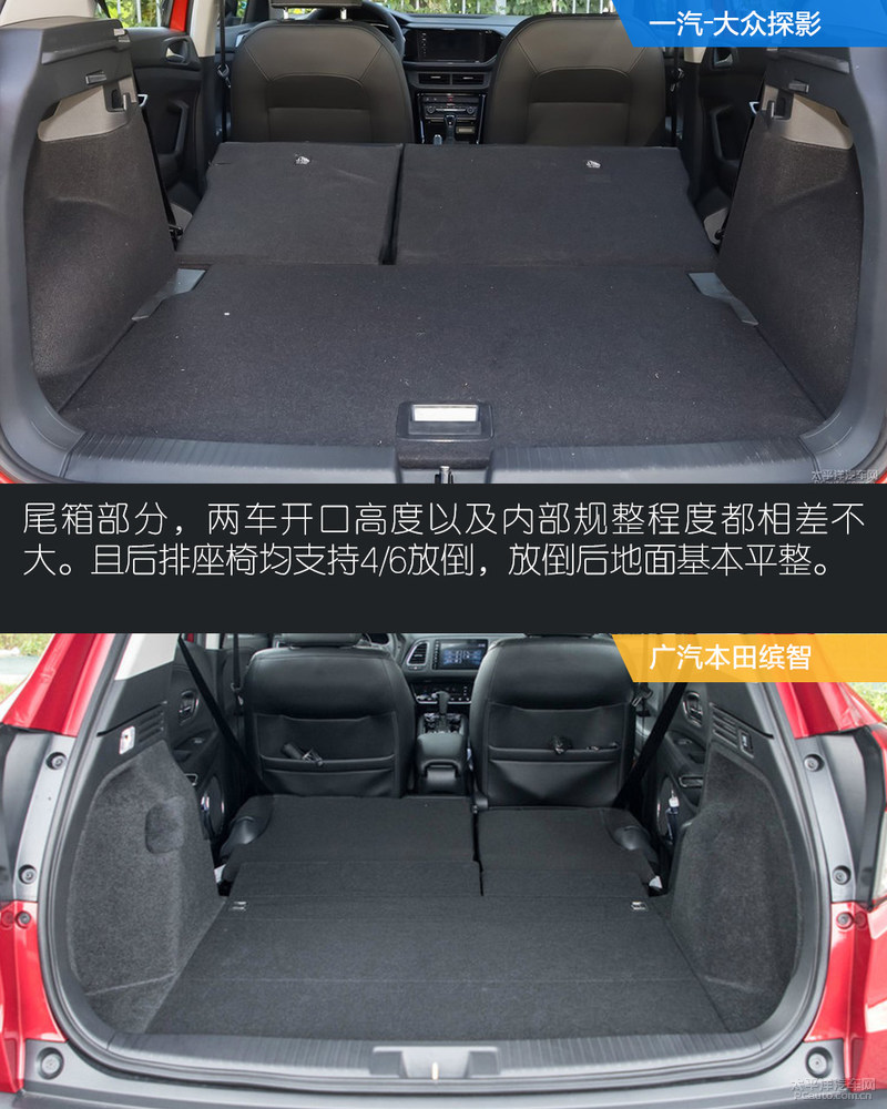 一汽-大众探影vs广汽本田缤智