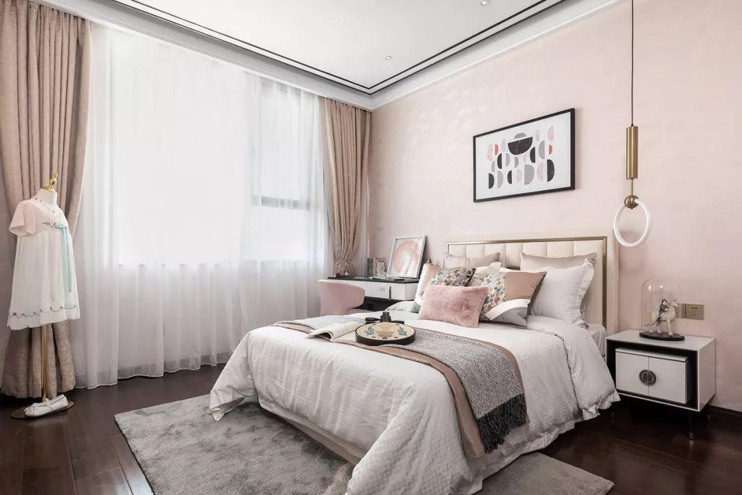 有一种禅意，叫做中国风，141㎡新中式设计，客厅太美了