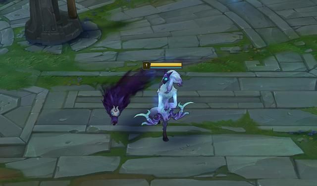 虽然是雌雄同体,但千珏一直都是羊灵为一个英雄,狼灵为伴生的灵魂状态