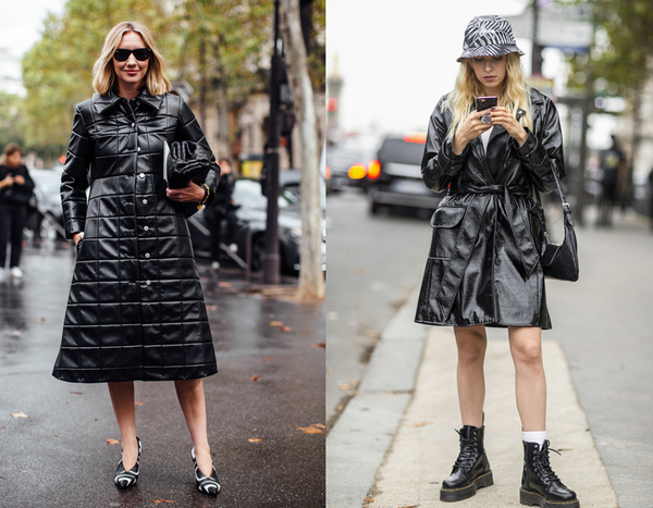 皮大衣穿起来,防风显瘦还减龄,霸气出街