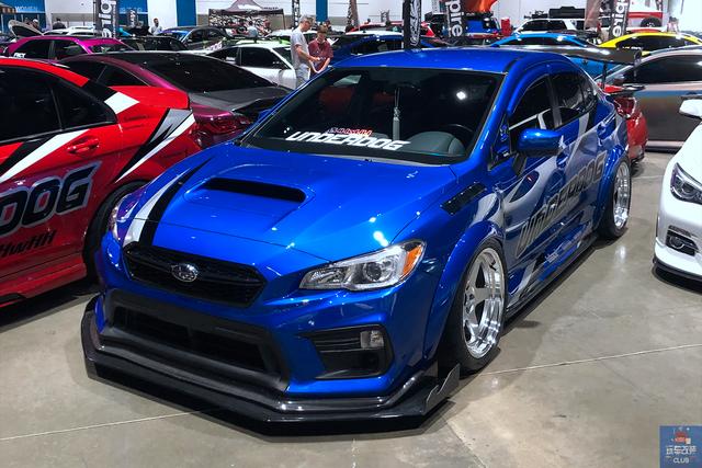 斯巴鲁wrx改装街跑姿态,发挥真正的改装潜力!