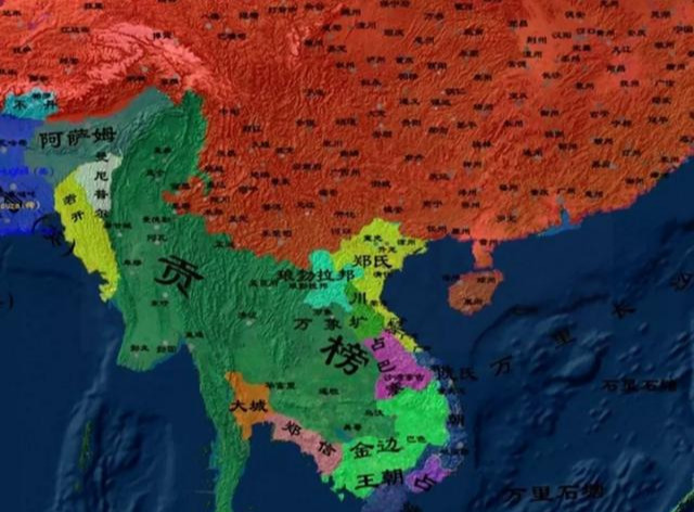 1760年代,乾隆欲征服缅甸,连续4次战争才获小胜