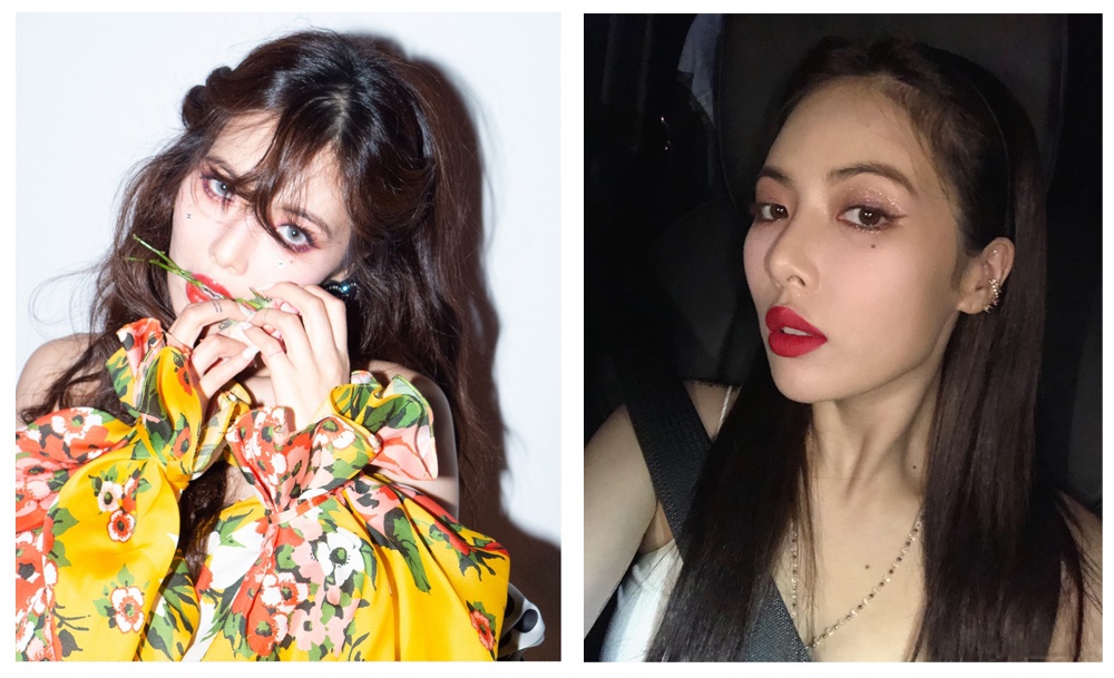 泫雅罕见素颜出镜,穿八百多针织衫惊现排骨胸