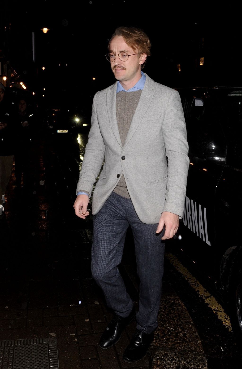 帅气的马尔福少爷,居然变成大叔了