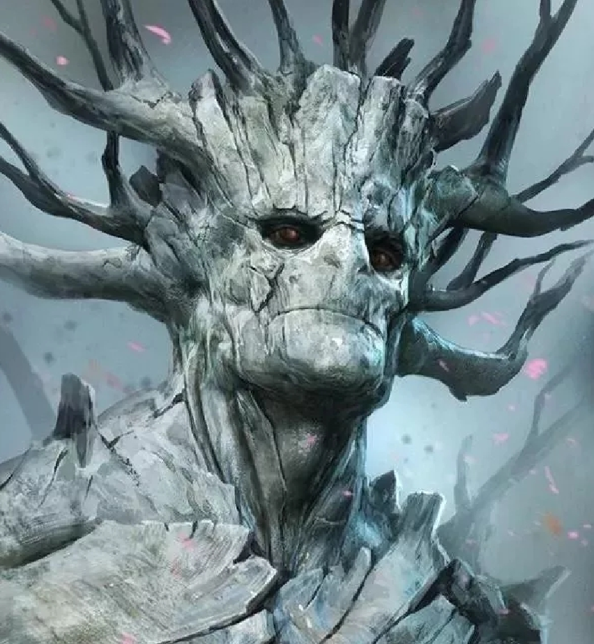 漫威:当格鲁特变成完全体后,实力远超天父级,灭霸见了都怕