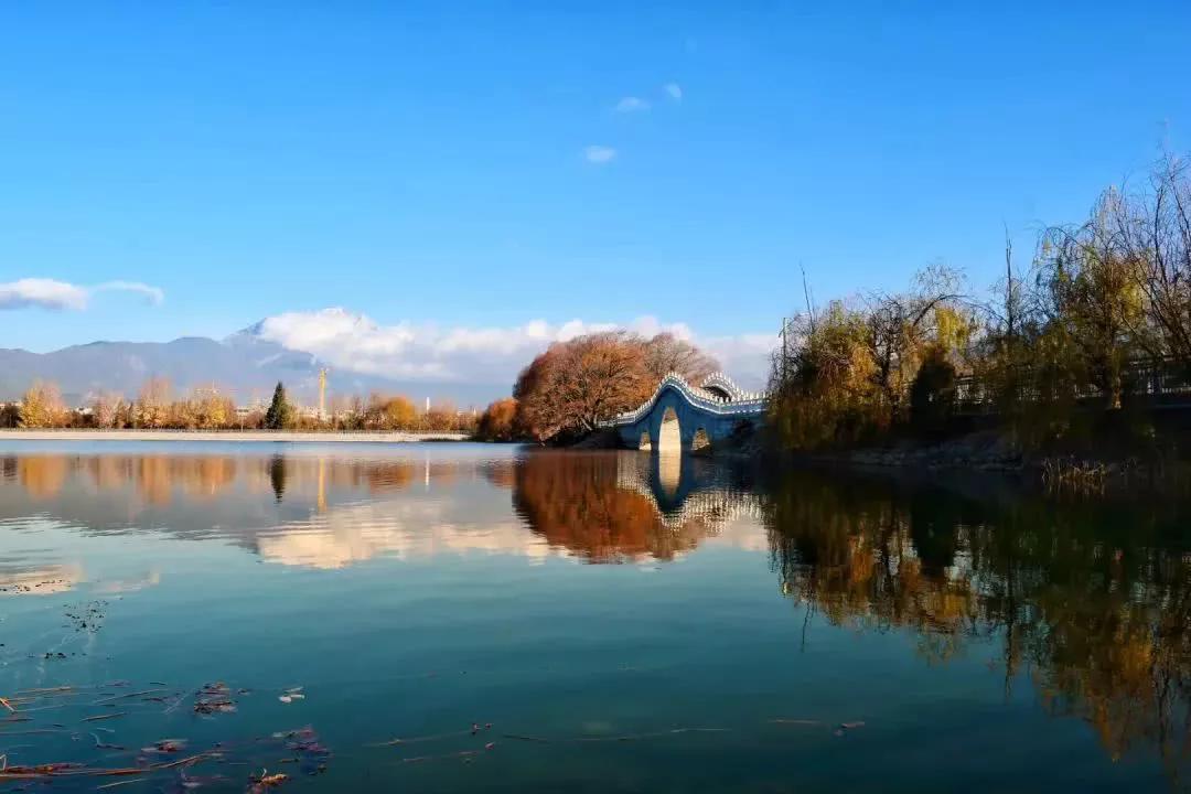 丽江清溪公园,让人心醉的美