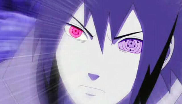 一只是鼬的一只是止水的,最终佐助也将单写轮眼进化成了轮回眼