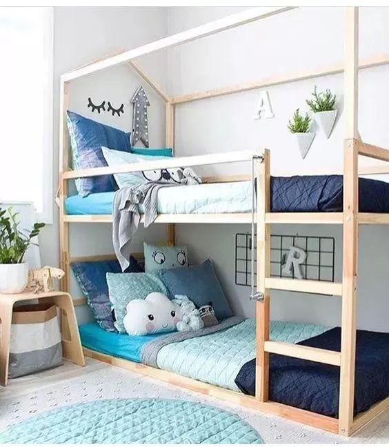 小户型儿童房要不要做高低床？优劣都告诉你，自己选