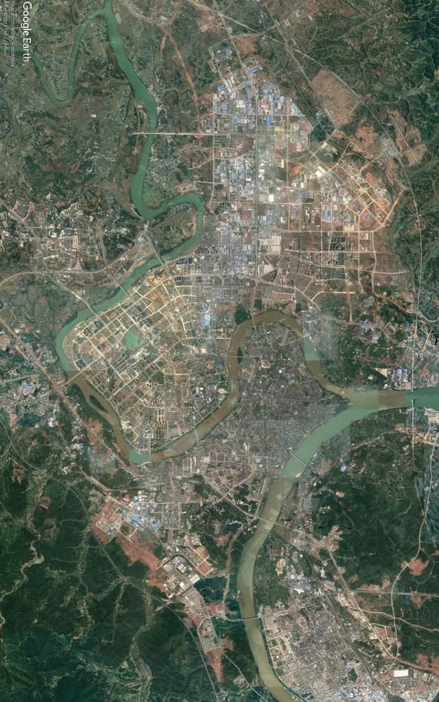 江西老表看过来11张城市卫星地图您能猜出几个