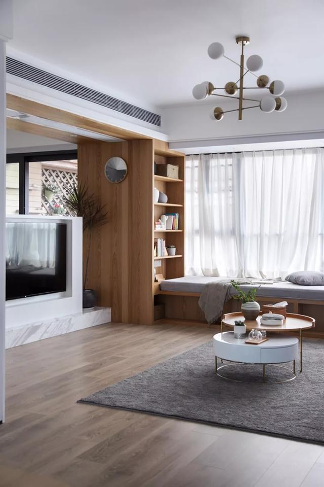 客厅飘窗效果图没有阳台也可收获浪漫惊喜