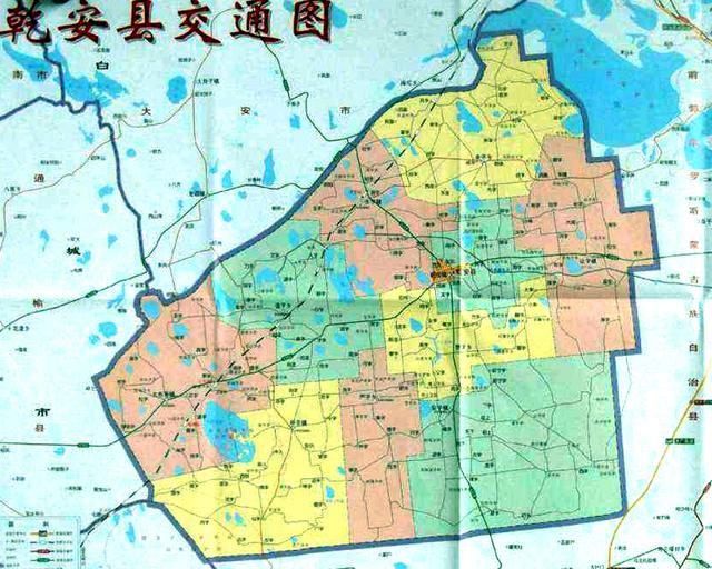 吉林松原一个县,下辖村镇名字很有规律,拥有泥林地质公园|千字文|乾安