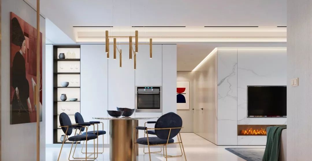 140㎡后现代轻奢，优雅端庄，高档时尚