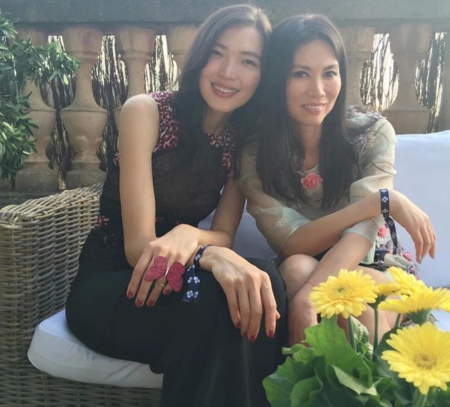 李昕的老公是华纳副总裁,她本人则是佳士得亚洲区副总裁,邓文迪与