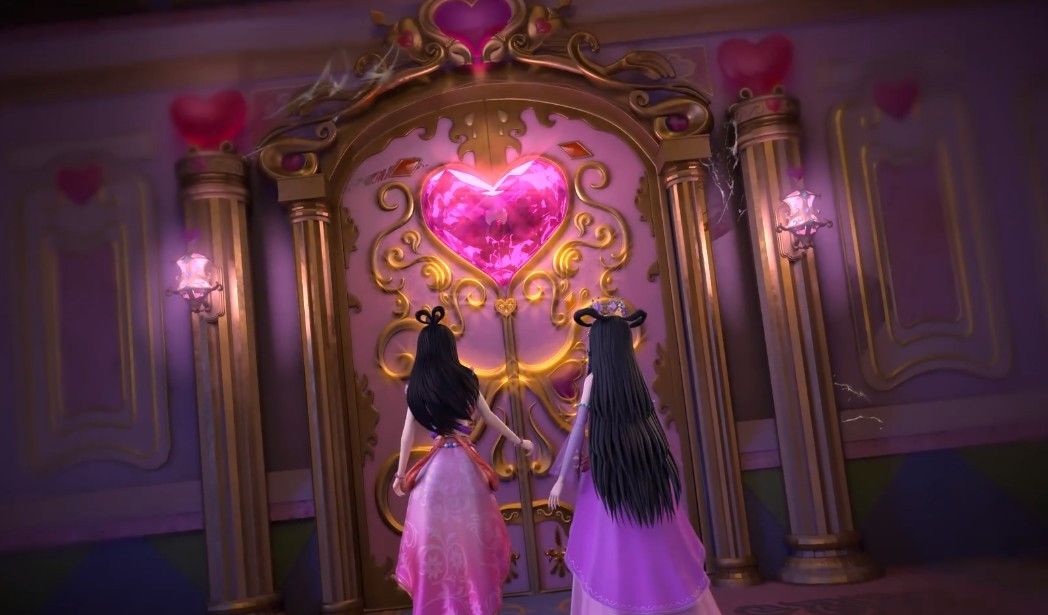 叶罗丽花蕾堡明明是罗丽公主的家为何她不知道家中有心善门