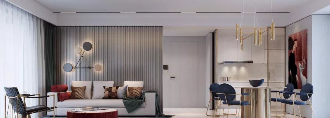 140㎡后现代轻奢，优雅端庄，高档时尚