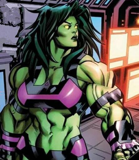 女浩克和班纳一样,本身都具备着非常强大的力量,但她对于这股力量的