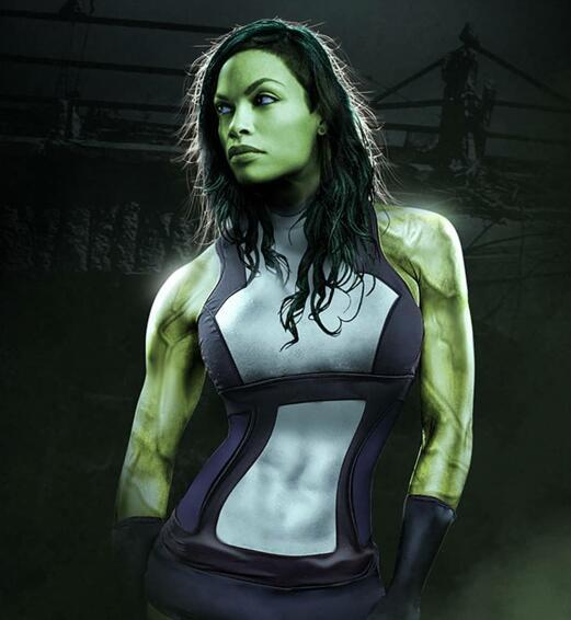 钢铁侠战甲很强女浩克穿上瓦坎达战甲后获得了一个超级绝招