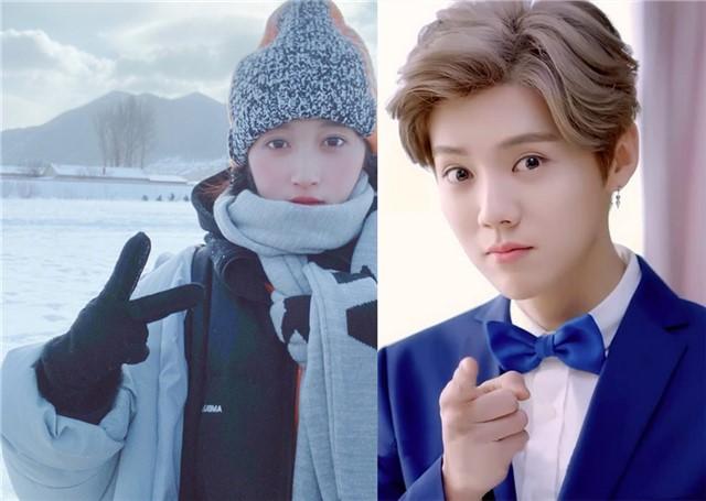 关晓彤鹿晗同时营业,女神雪地卖萌凹造型,小鹿帅照却遭嫌弃