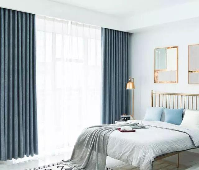 卧室窗帘颜色这 样选,仙气满满,挂上去卧室瞬间变美
