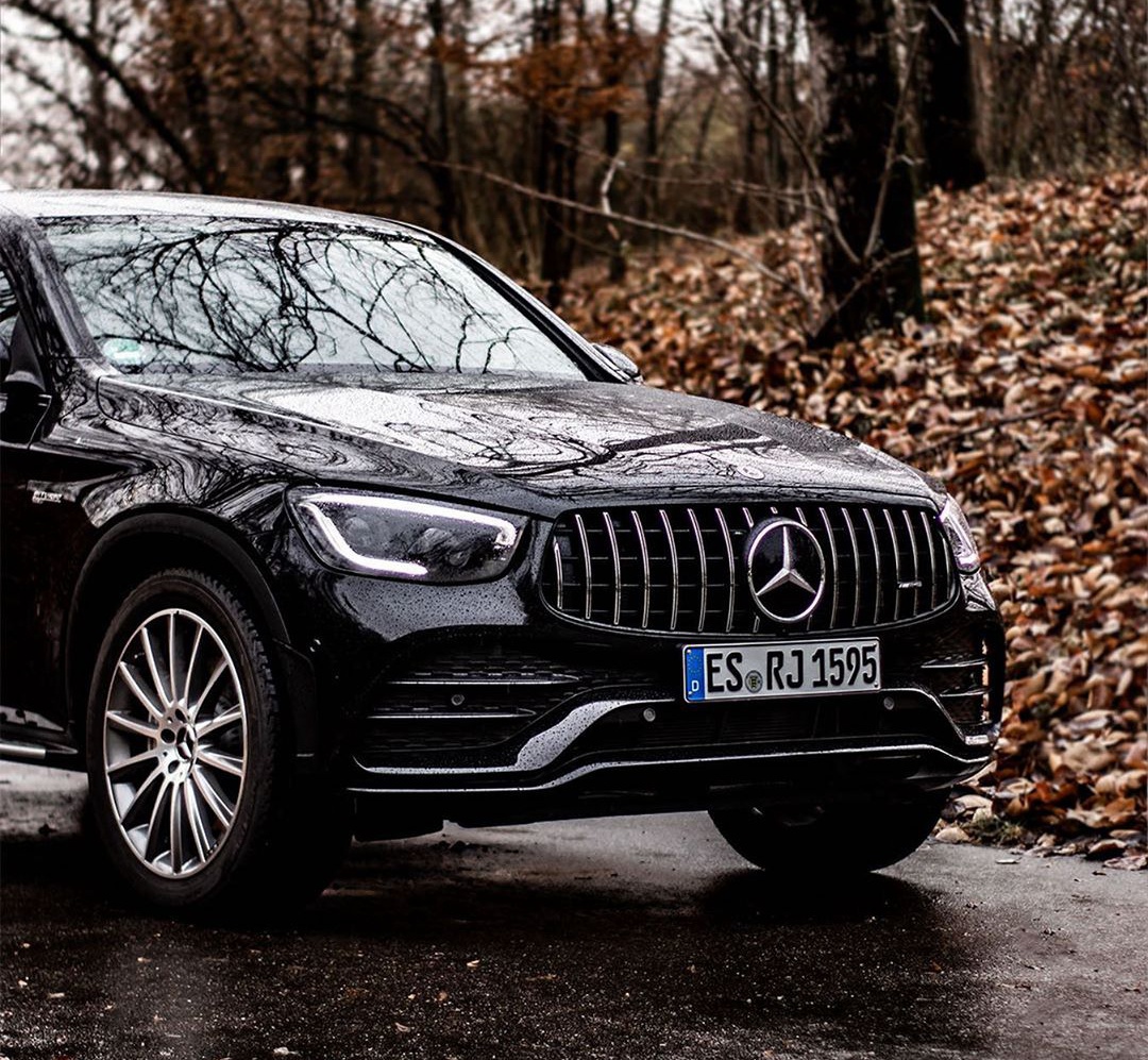 精致的运动感 新款梅赛德斯-amg glc 43 coupe海外实车