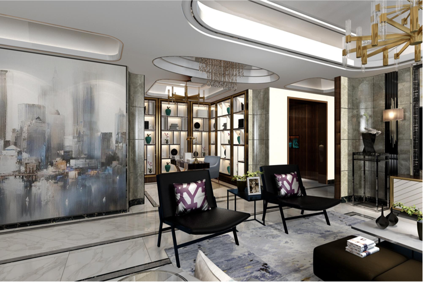 紫楹台220 ㎡港式轻奢，别点开，过于奢华