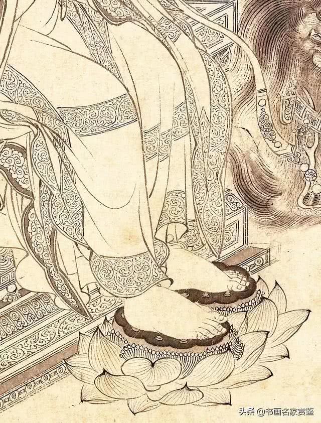 维摩演教图代表着宋代白描人物画的最高成就