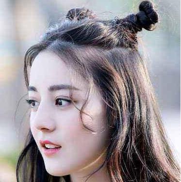 盘点女星半扎丸子头,个个重返18岁,最萌不过热巴,一起来看看吧