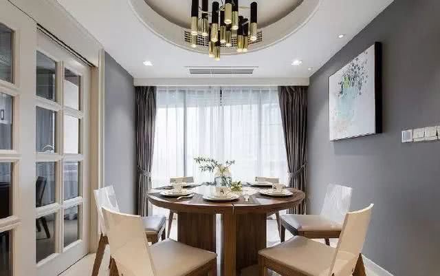 116平现代简约风，融入了美式的设计，整体更加干练美观！