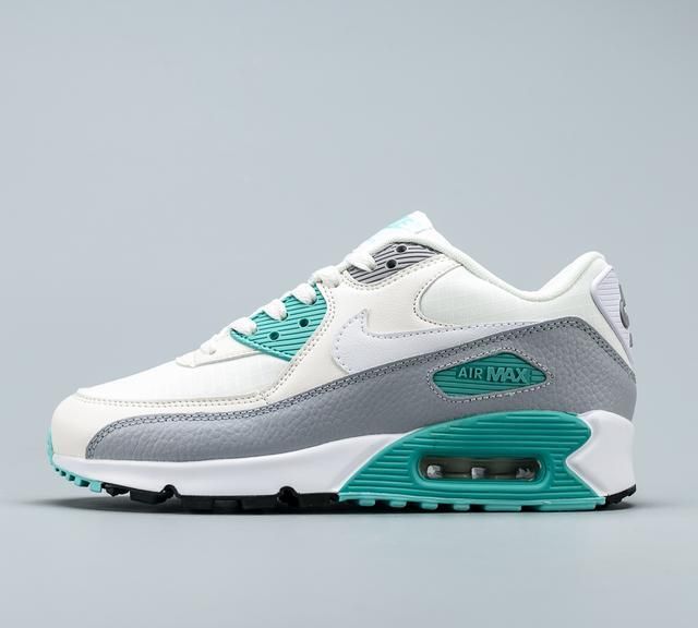 这个颜色你敢说不爱 Air Max 90 白月 开箱测评 白月 复古鞋 复古