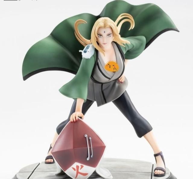 火影忍者:360度观看纲手的手办,正面太清晰不敢直视