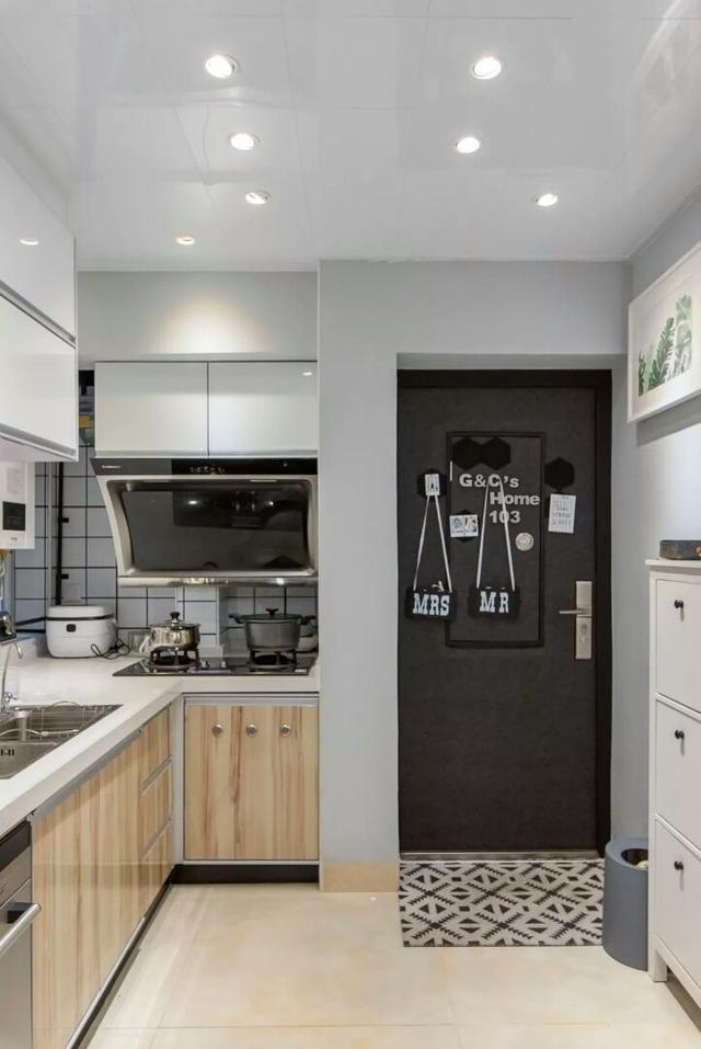 晒晒我家90平米小三房装修,花了25万,厨房设计太棒了!