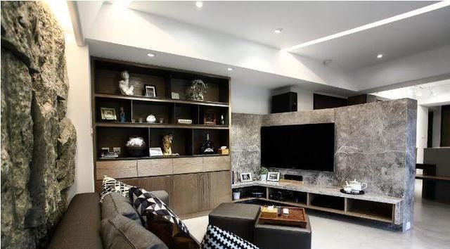 天然石材配实木 这样的现代风格你爱了吗？