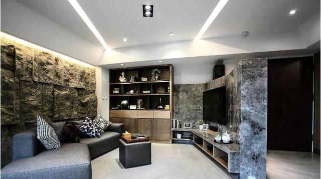 天然石材配实木 这样的现代风格你爱了吗？