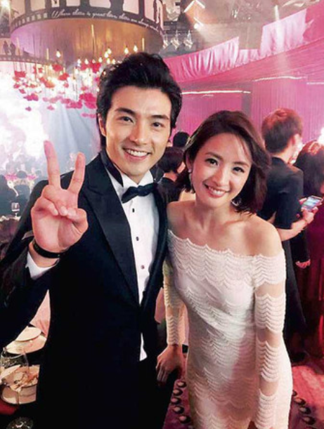 曾经的绯闻如今都有了美好的另一半,只是贺军翔和圈外妻子陈怡玟的