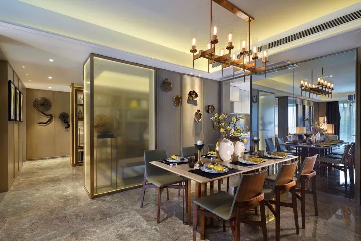 禅意古韵风现代装修，书房超像陈列室，这套118平三居真独特！