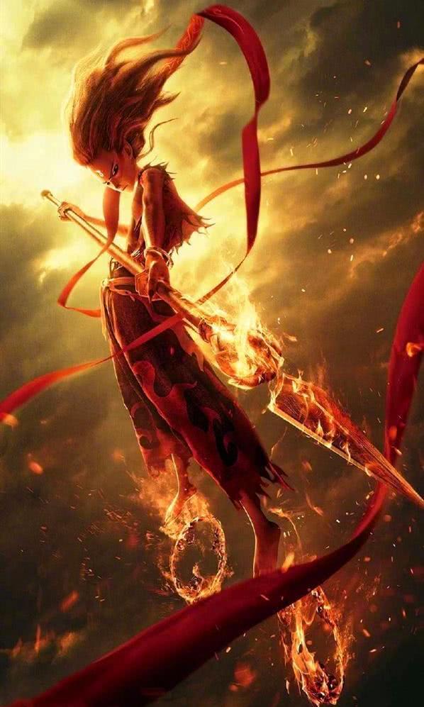 其实动漫《哪吒之魔童降世》中,哪吒变身的那一瞬间,正是国漫崛起之时