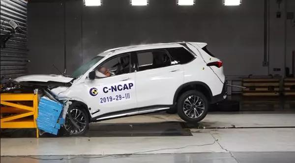 C-NCAP最新碰撞成绩公布，自主车型与合资相比还是存在差距