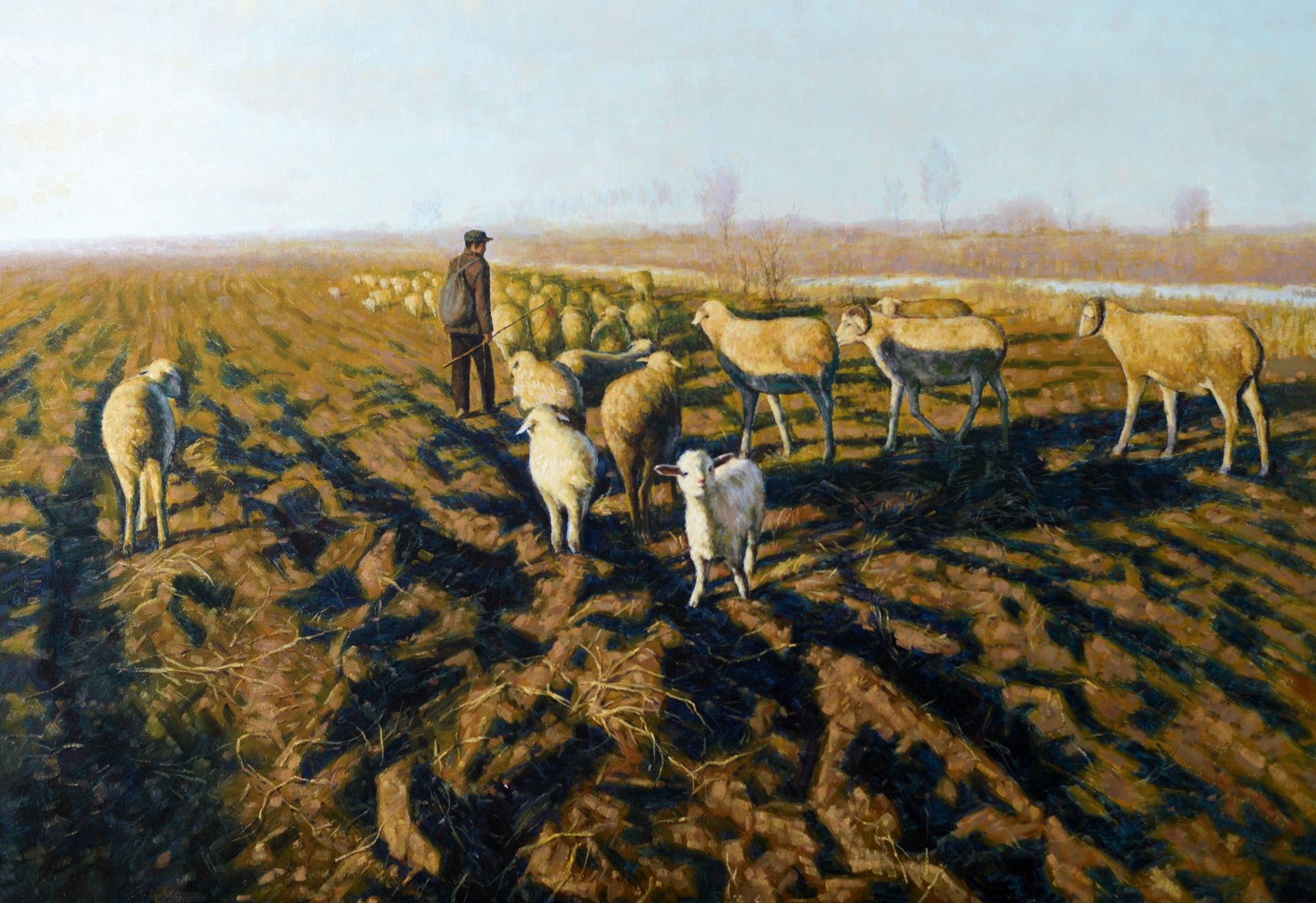 汇珍国际翰墨中华迎春拍卖会:陈健油画作品拍卖成功