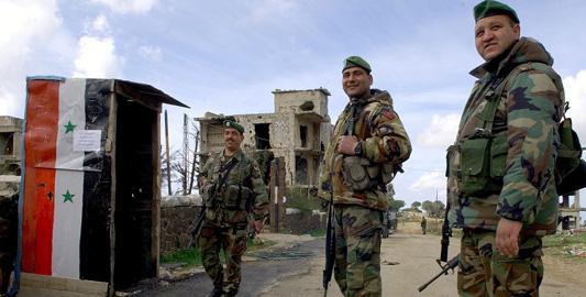 俄叙大批特种兵部队赶到,火速接管重要据点